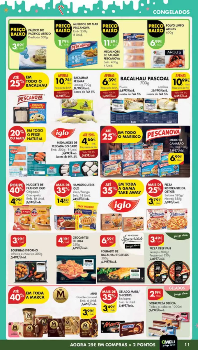 Antevis&atilde;o Folheto Pingo Doce Madeira (19 a 26 dezembro)