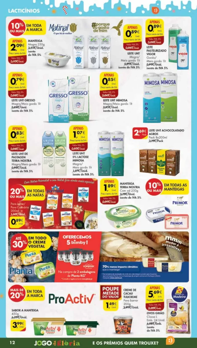 Antevis&atilde;o Folheto Pingo Doce Madeira (12 a 18 dezembro)