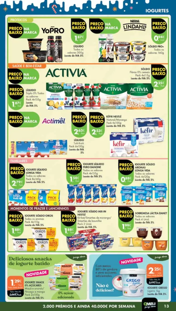 Antevis&atilde;o Folheto Pingo Doce Madeira (12 a 18 dezembro)