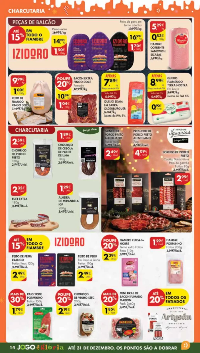 Antevis&atilde;o Folheto Pingo Doce Madeira (19 a 26 dezembro)