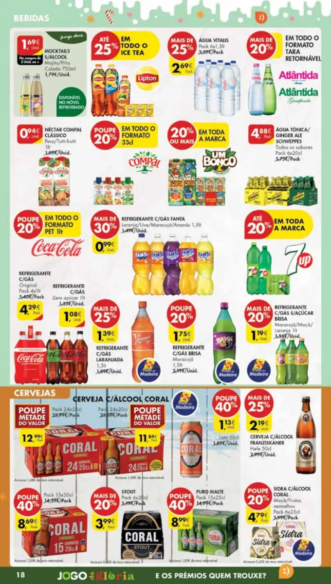 Antevis&atilde;o Folheto Pingo Doce Madeira (12 a 18 dezembro)