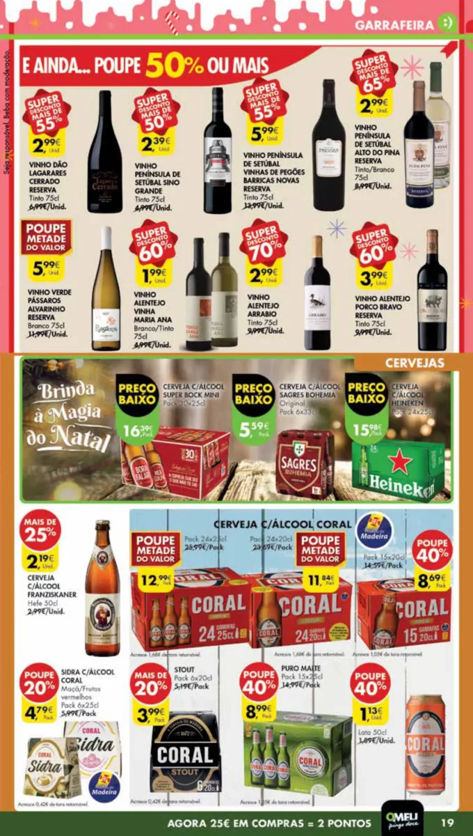 Antevis&atilde;o Folheto Pingo Doce Madeira (19 a 26 dezembro)