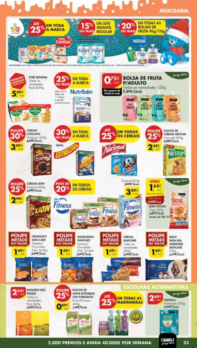 Antevis&atilde;o Folheto Pingo Doce Madeira (12 a 18 dezembro)