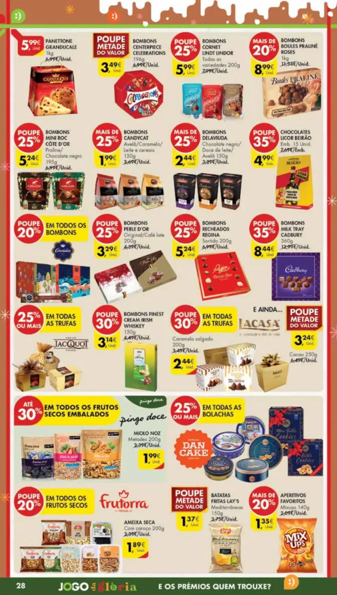 Antevis&atilde;o Folheto Pingo Doce Madeira (12 a 18 dezembro)