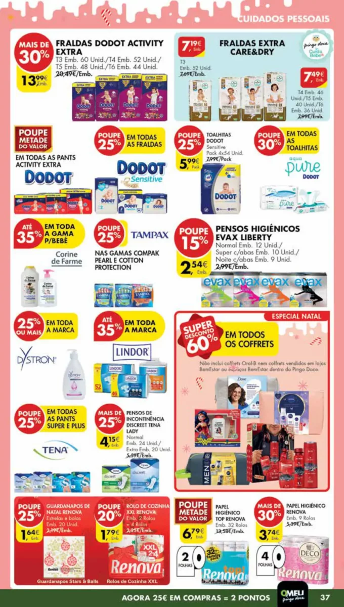 Antevis&atilde;o Folheto Pingo Doce Madeira (19 a 26 dezembro)