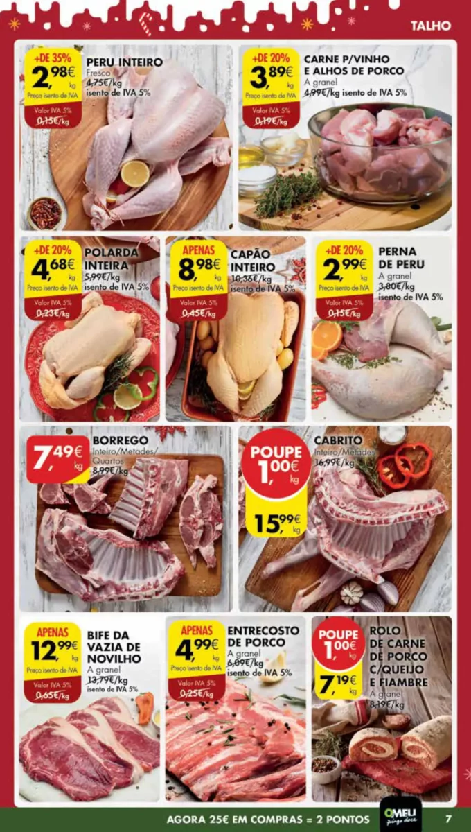 Antevis&atilde;o Folheto Pingo Doce Madeira (19 a 26 dezembro)