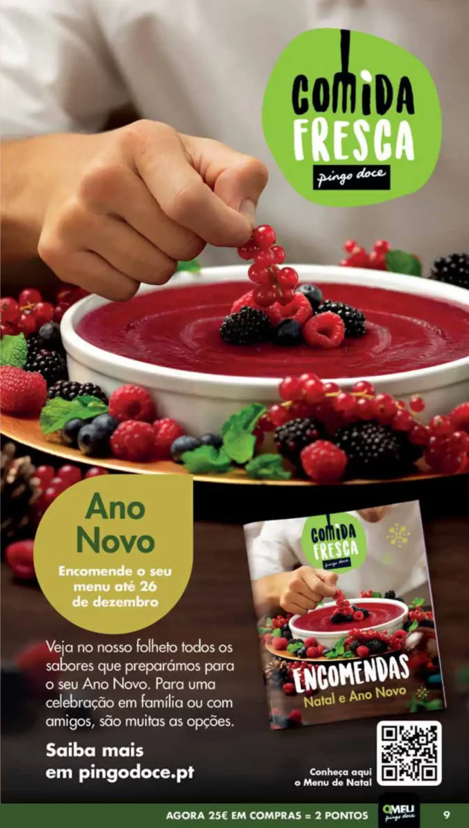 Antevis&atilde;o Folheto Pingo Doce Madeira (19 a 26 dezembro)