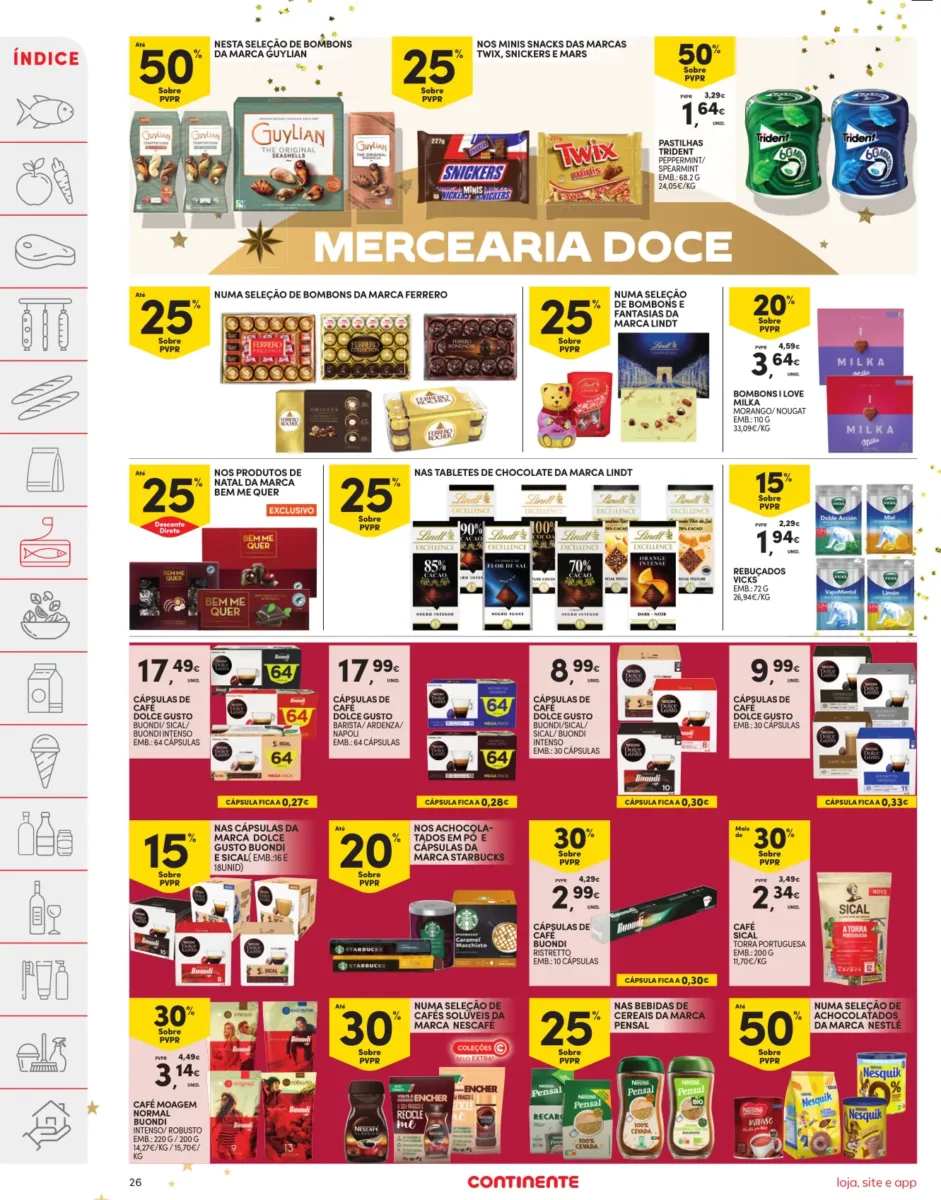 Folheto Continente (26 a 31 dezembro)