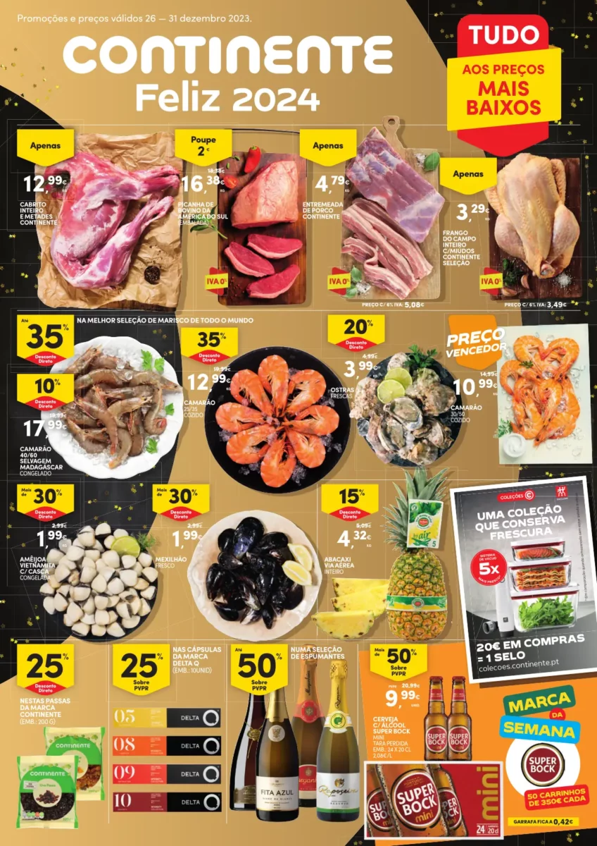 Folheto Continente (26 a 31 dezembro)