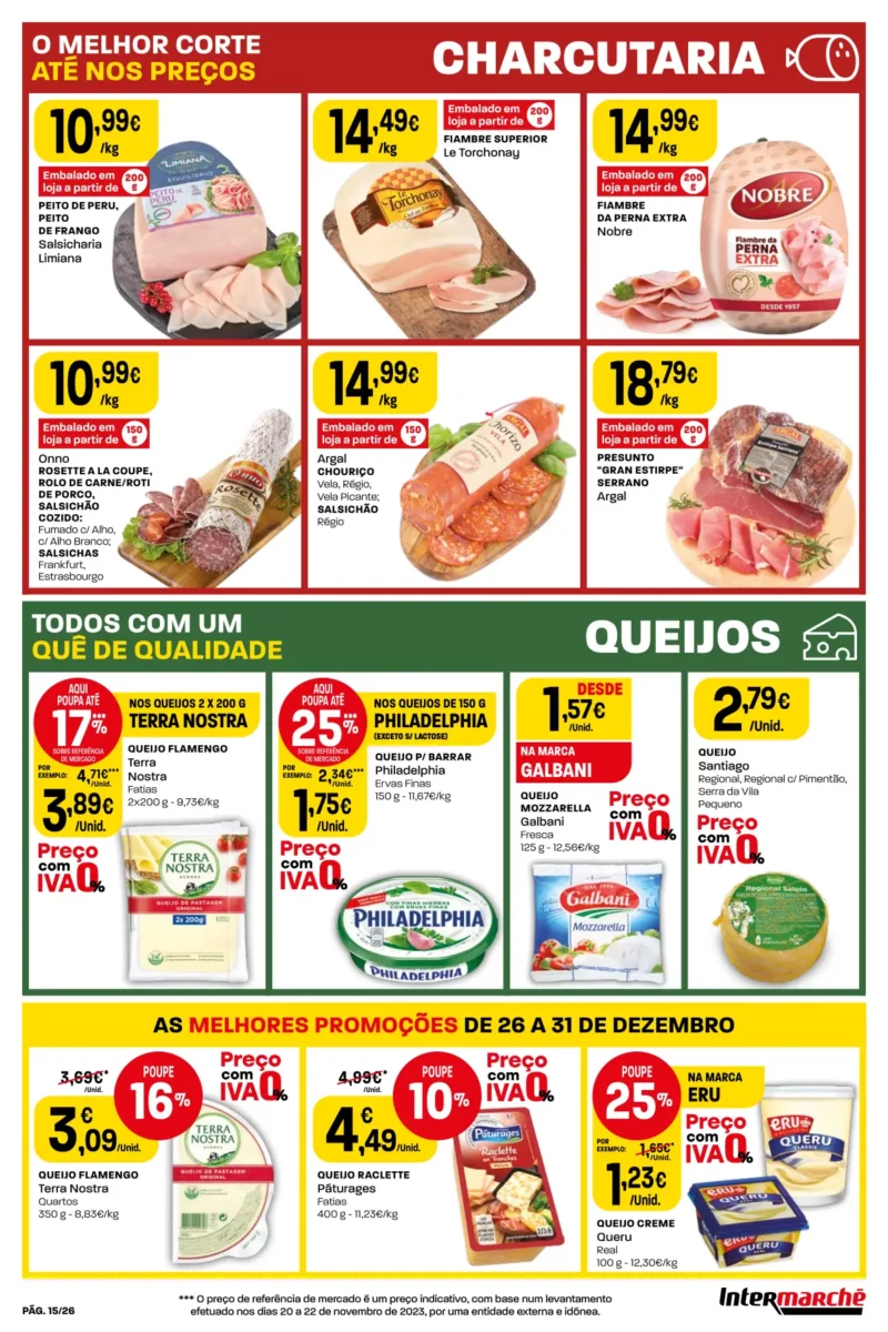 Folheto Intermarch&eacute; (26 a 31 dezembro)