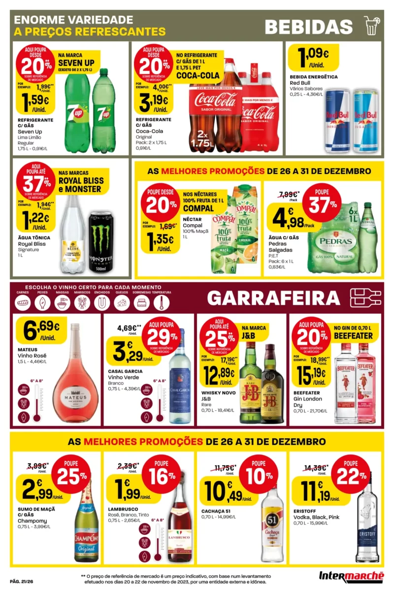 Folheto Intermarch&eacute; (26 a 31 dezembro)