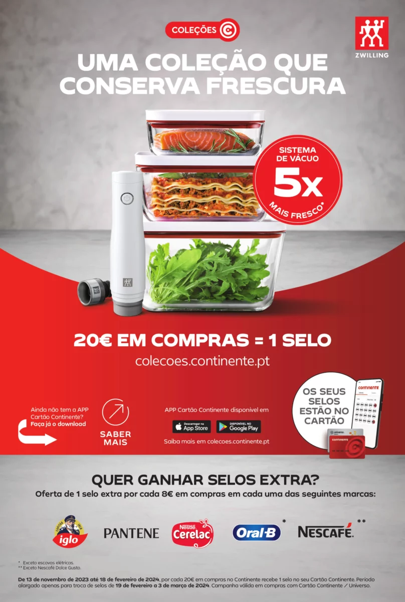 Folheto Continente (12 a 18 dezembro)