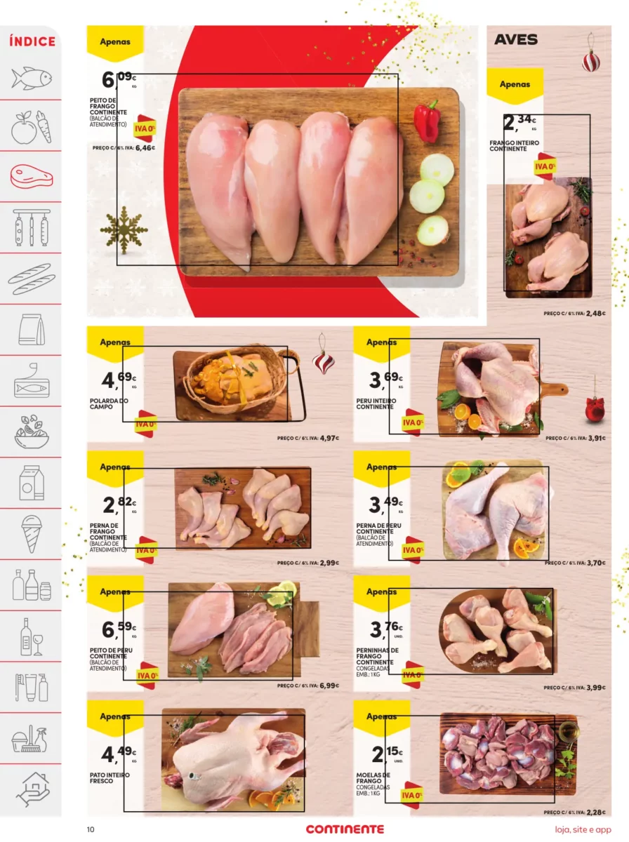 Folheto Continente (12 a 18 dezembro)