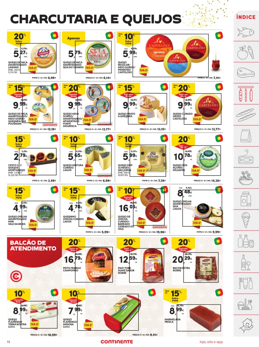 Folheto Continente (12 a 18 dezembro)