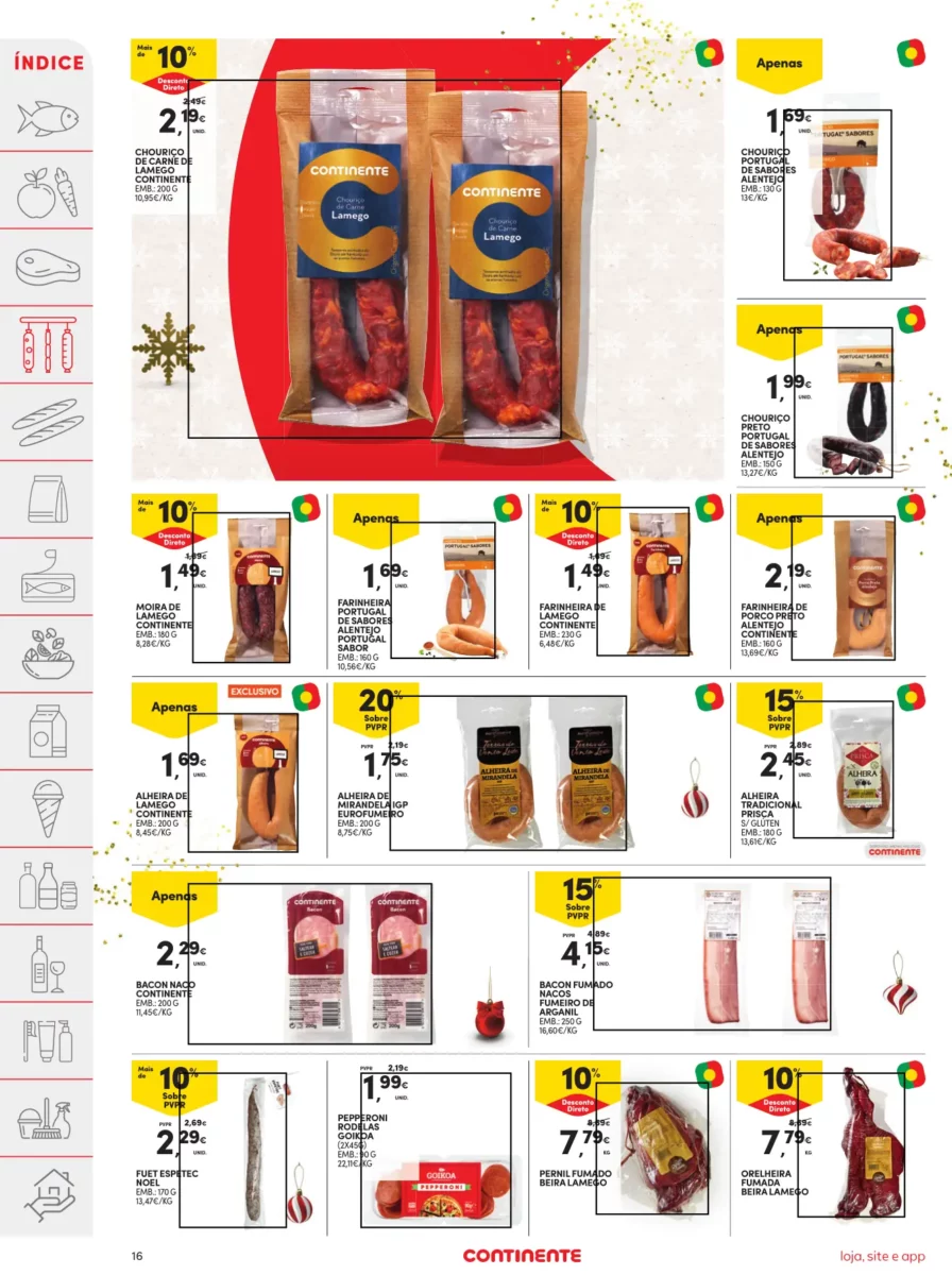 Folheto Continente (12 a 18 dezembro)