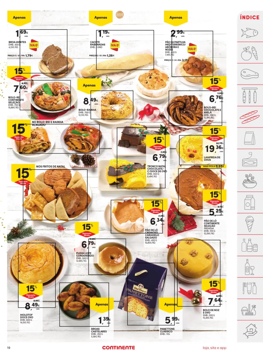 Folheto Continente (12 a 18 dezembro)