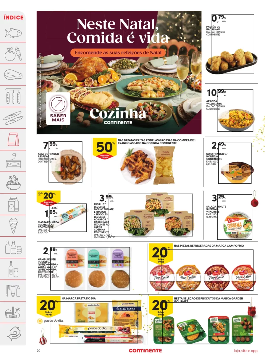 Folheto Continente (12 a 18 dezembro)