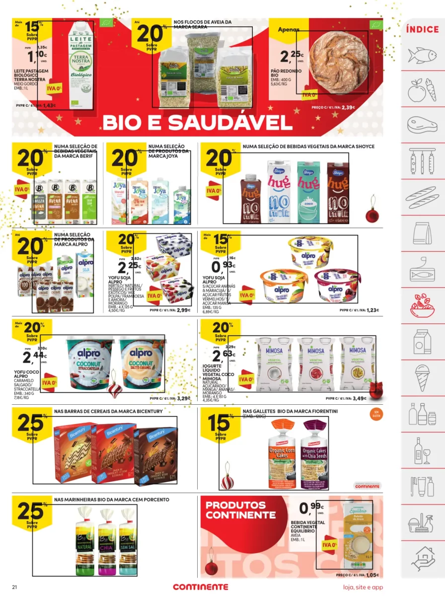 Folheto Continente (12 a 18 dezembro)