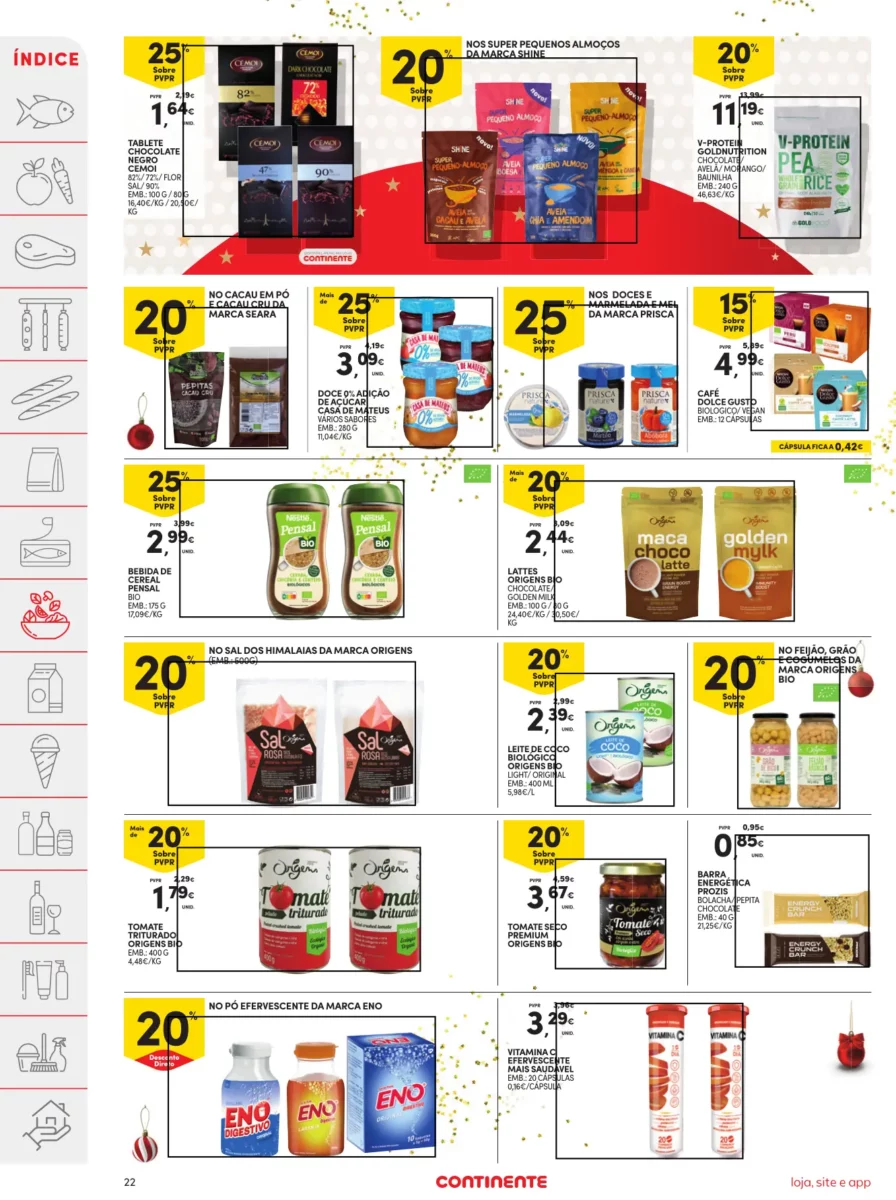 Folheto Continente (12 a 18 dezembro)