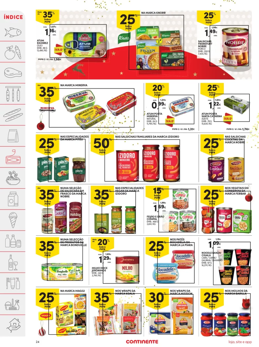 Folheto Continente (12 a 18 dezembro)