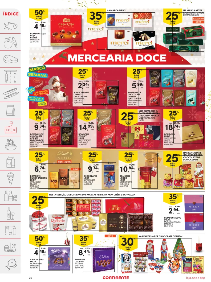 Folheto Continente (12 a 18 dezembro)