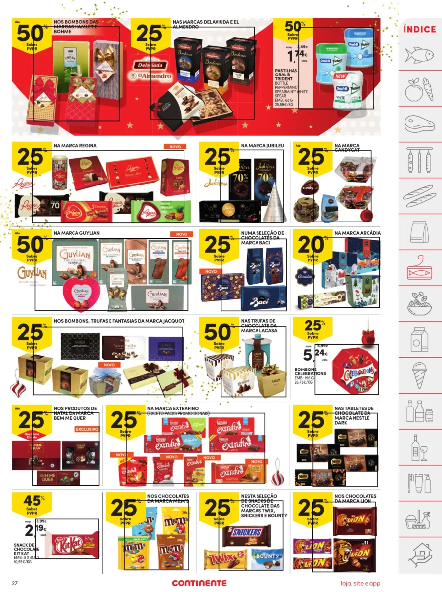 Folheto Continente (12 a 18 dezembro)