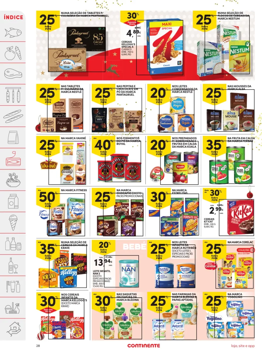 Folheto Continente (12 a 18 dezembro)