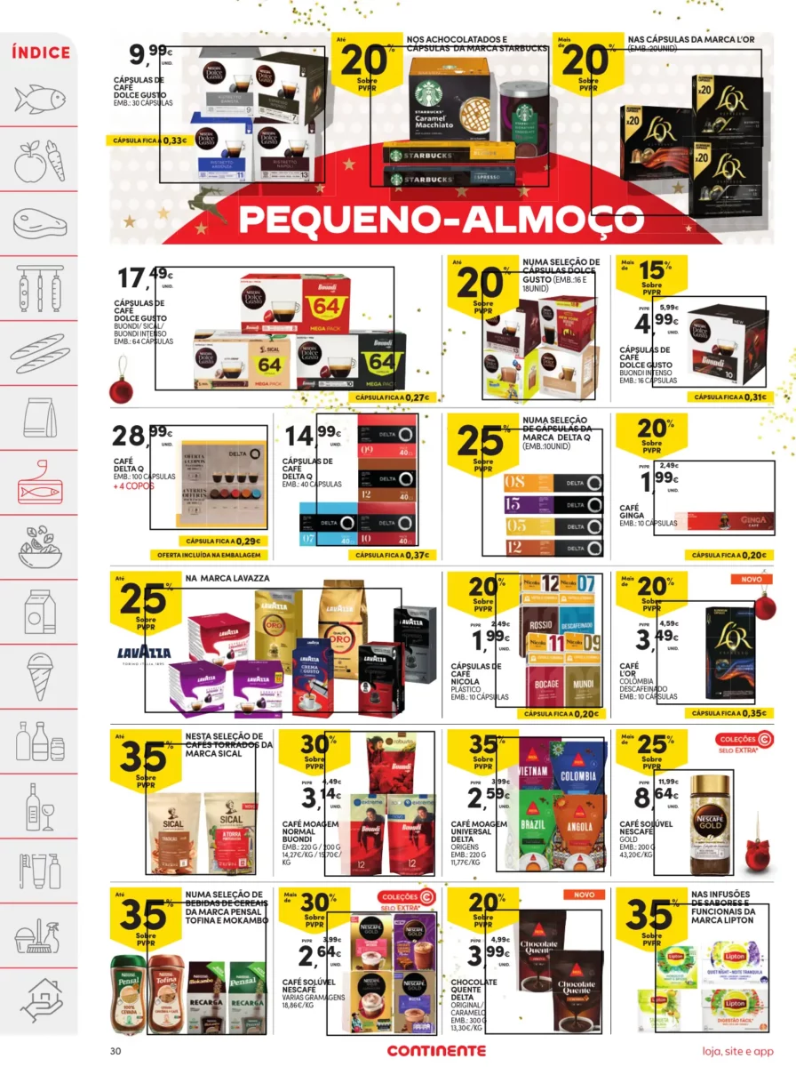 Folheto Continente (12 a 18 dezembro)