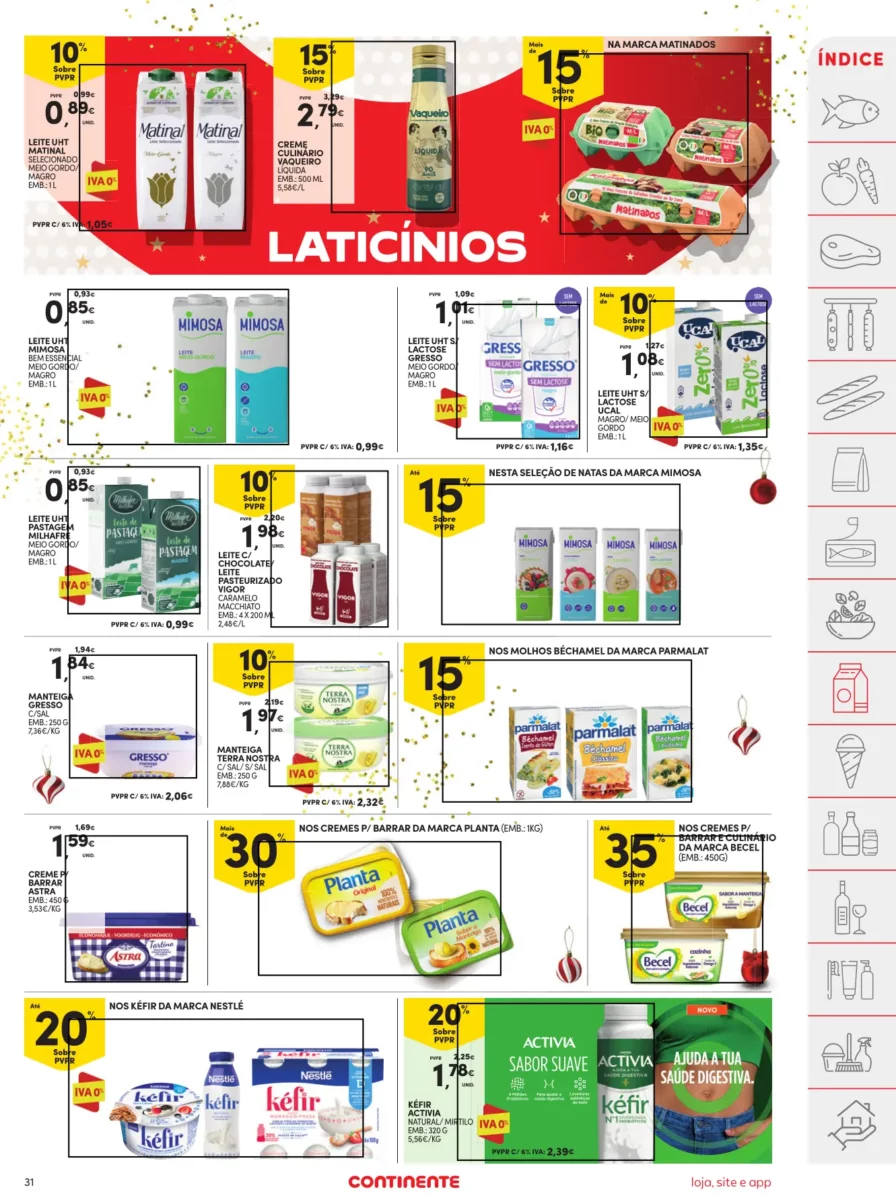 Folheto Continente (12 a 18 dezembro)