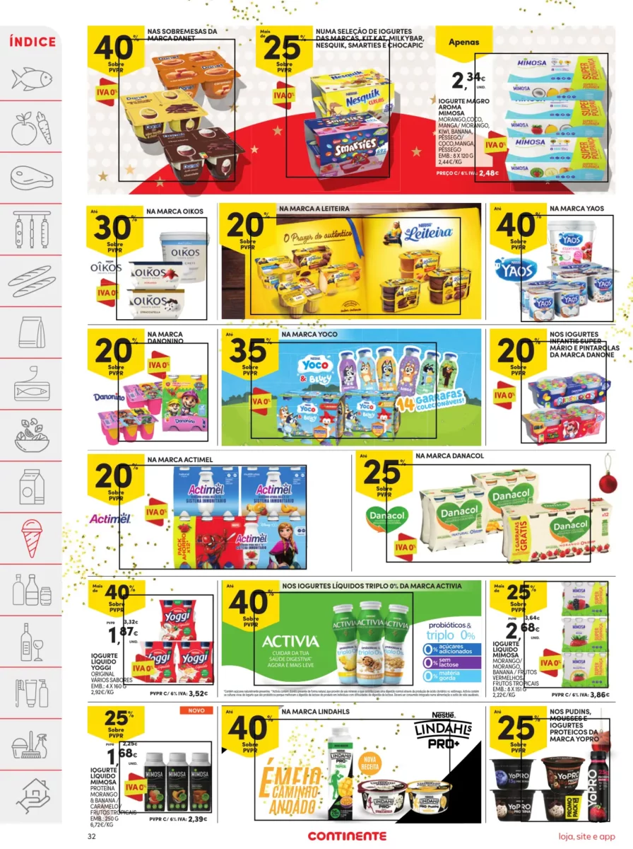 Folheto Continente (12 a 18 dezembro)