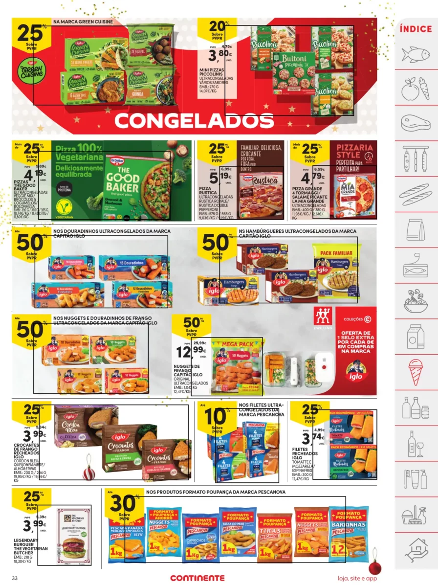 Folheto Continente (12 a 18 dezembro)