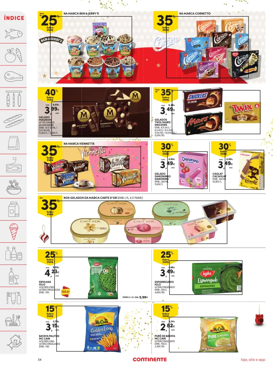 Folheto Continente (12 a 18 dezembro)
