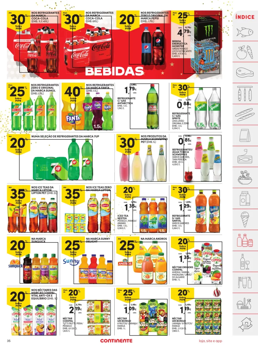 Folheto Continente (12 a 18 dezembro)