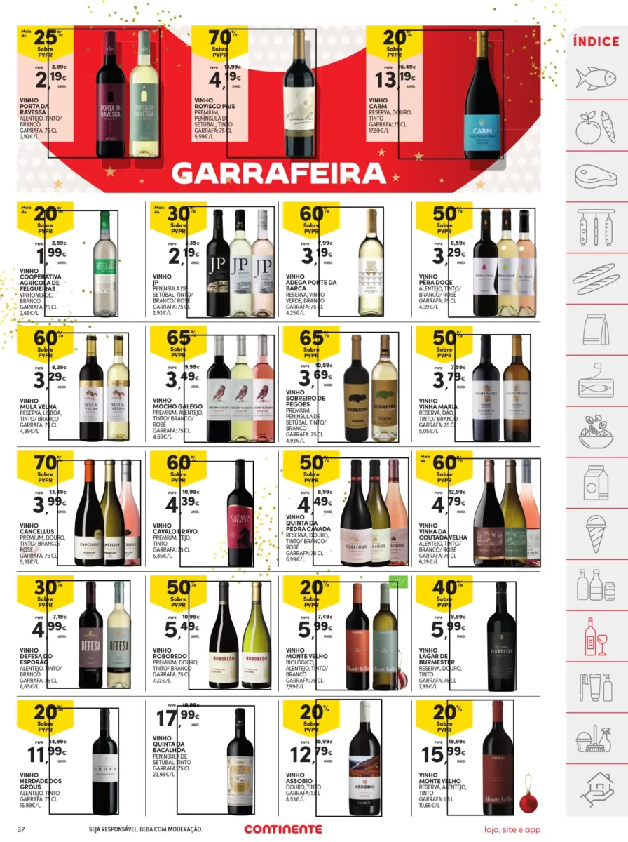 Folheto Continente (12 a 18 dezembro)