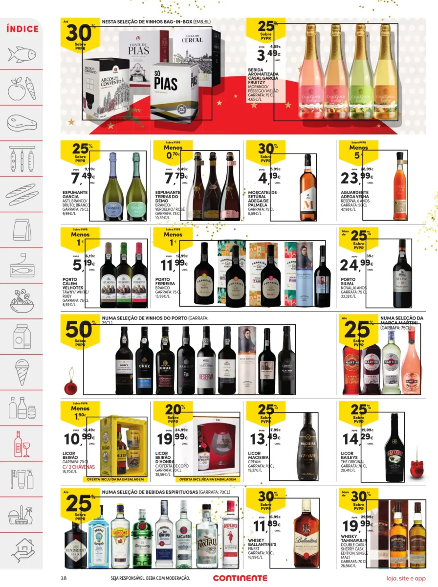 Folheto Continente (12 a 18 dezembro)