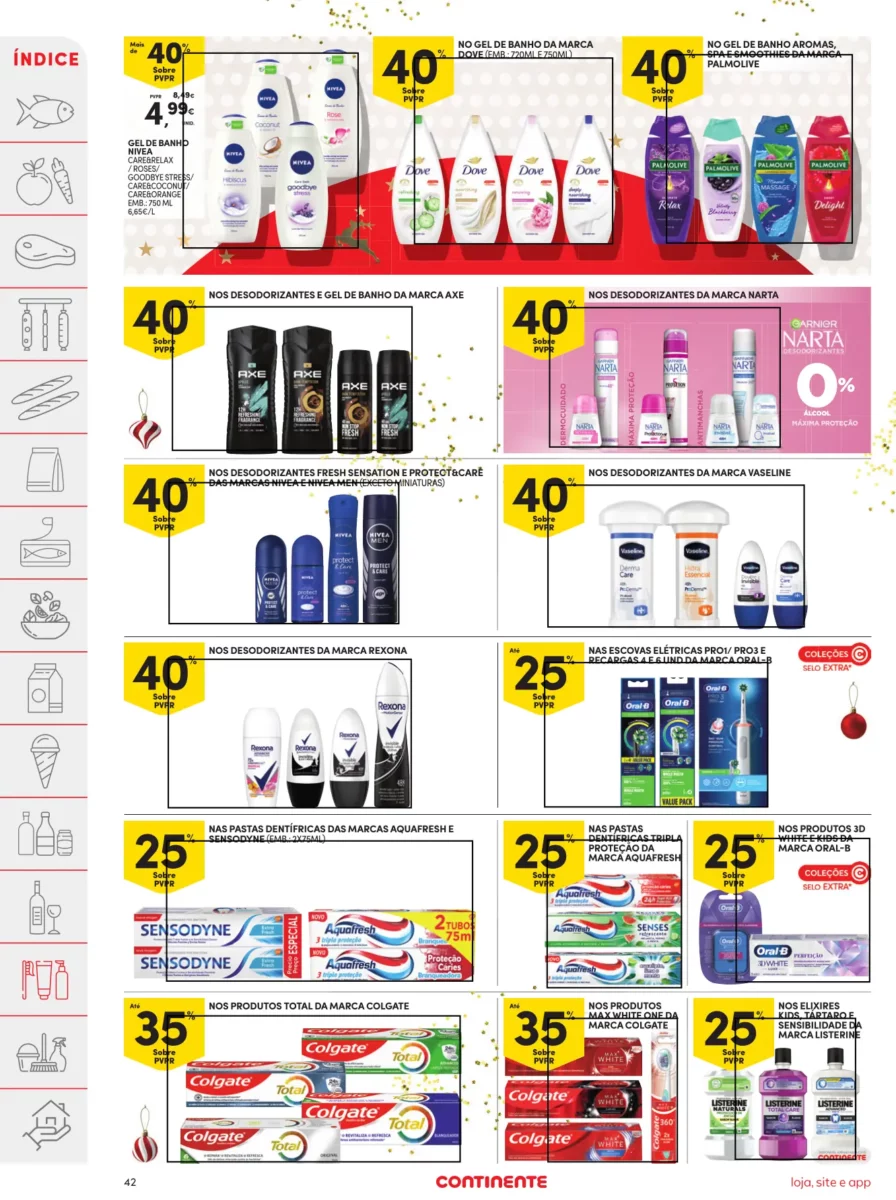 Folheto Continente (12 a 18 dezembro)