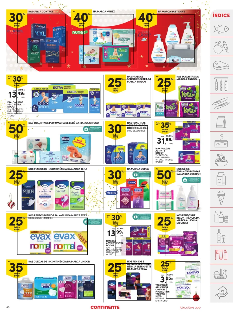 Folheto Continente (12 a 18 dezembro)