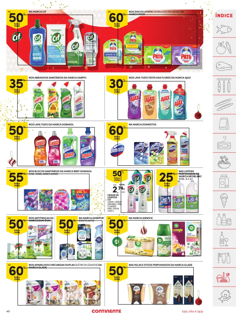 Folheto Continente (12 a 18 dezembro)