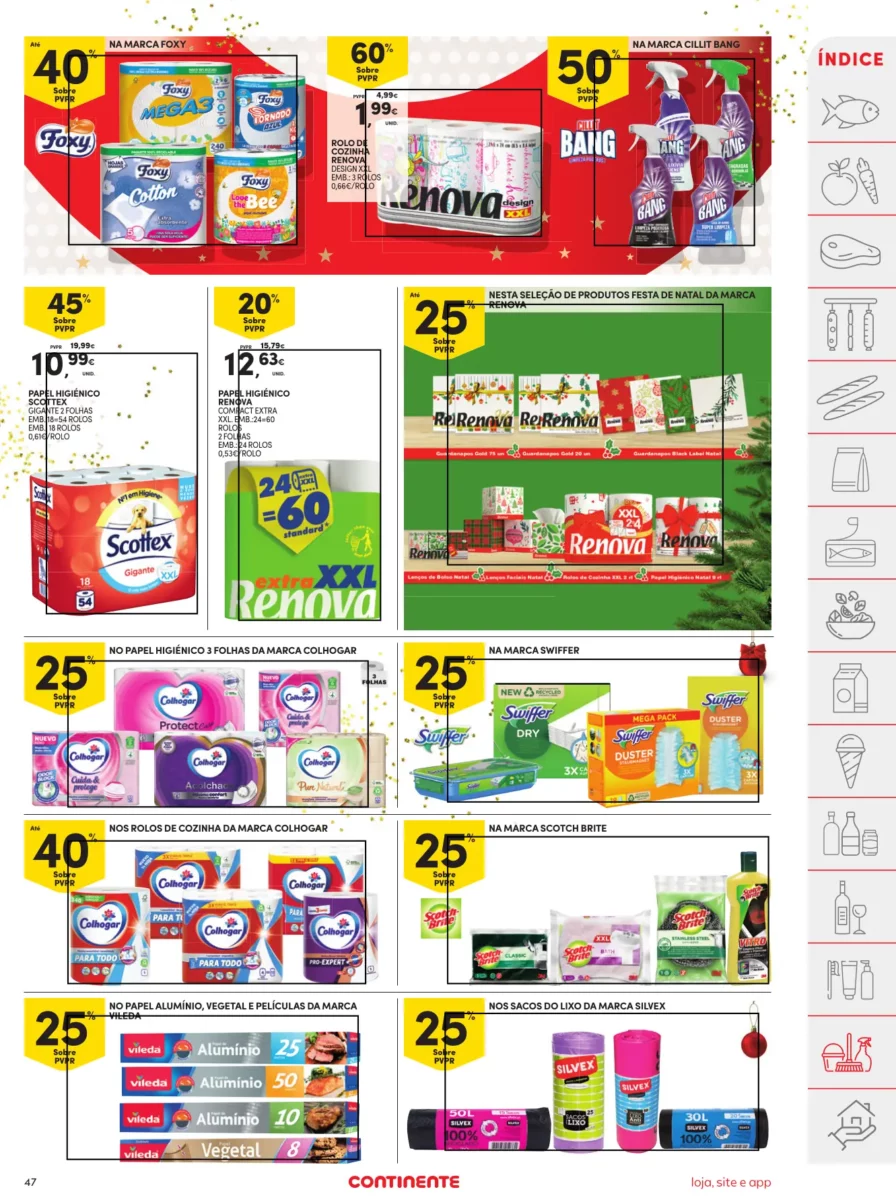 Folheto Continente (12 a 18 dezembro)