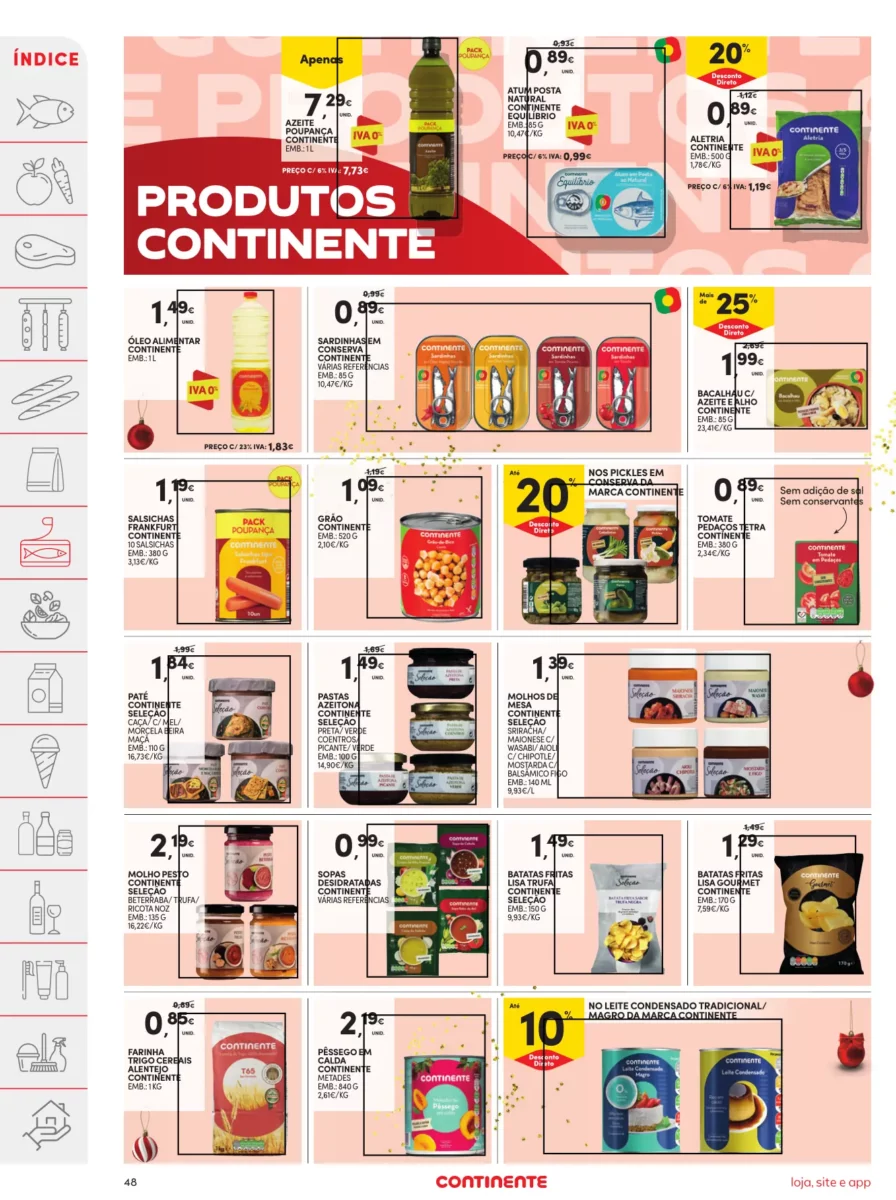 Folheto Continente (12 a 18 dezembro)