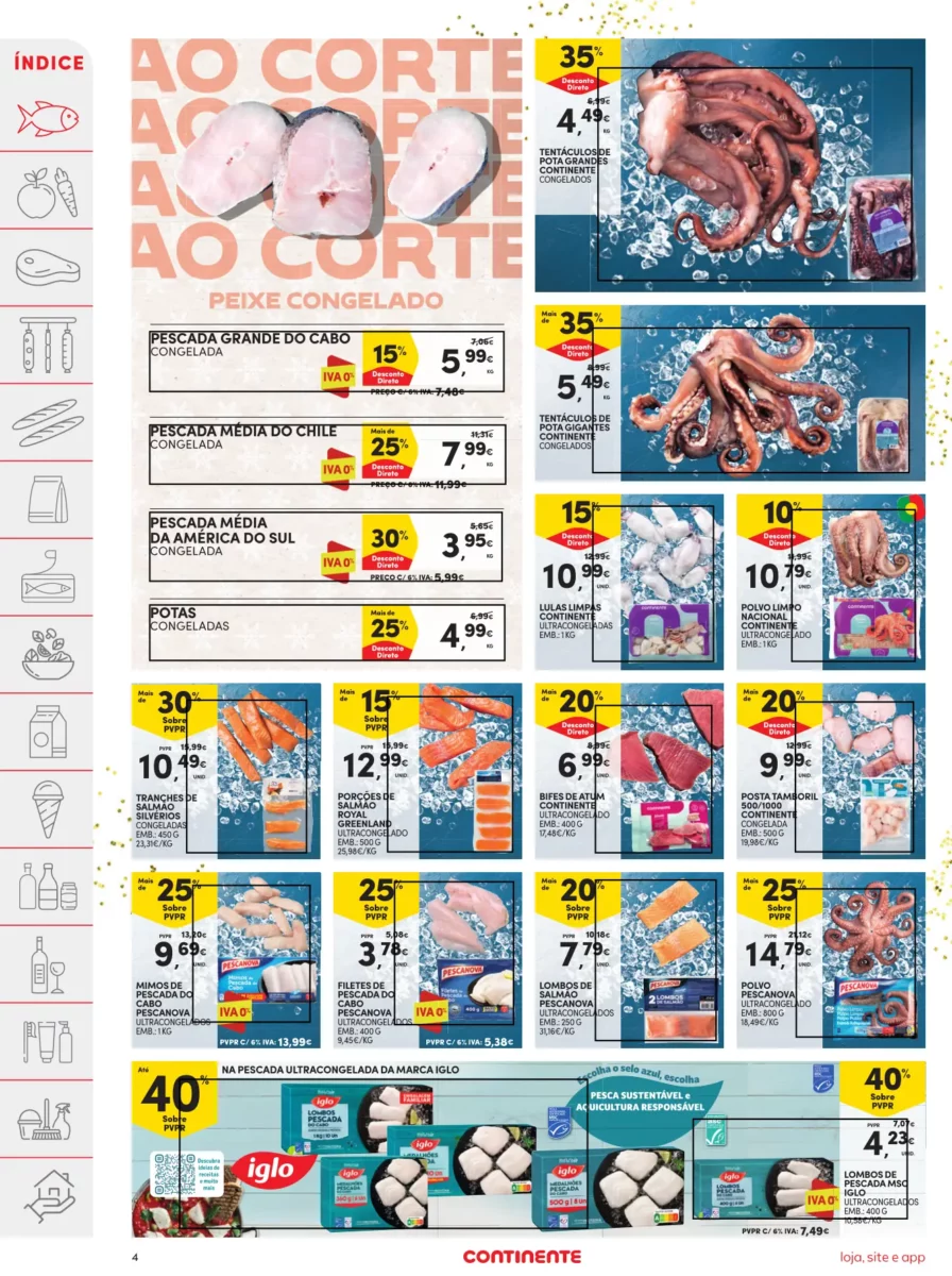 Folheto Continente (12 a 18 dezembro)