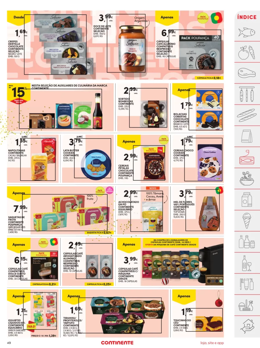 Folheto Continente (12 a 18 dezembro)