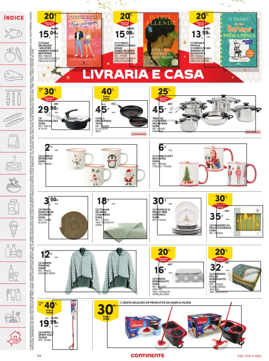 Folheto Continente (12 a 18 dezembro)