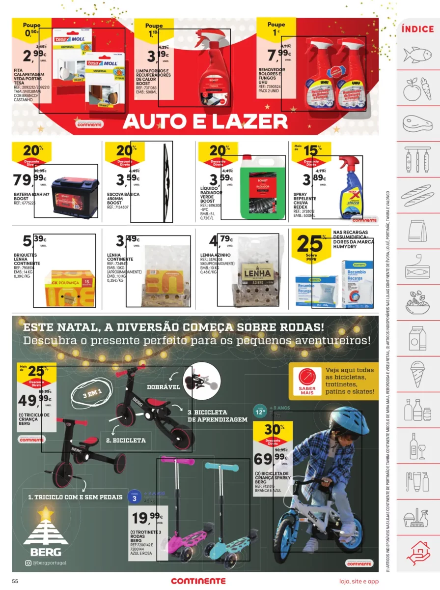 Folheto Continente (12 a 18 dezembro)