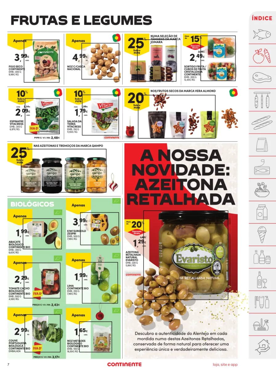 Folheto Continente (12 a 18 dezembro)