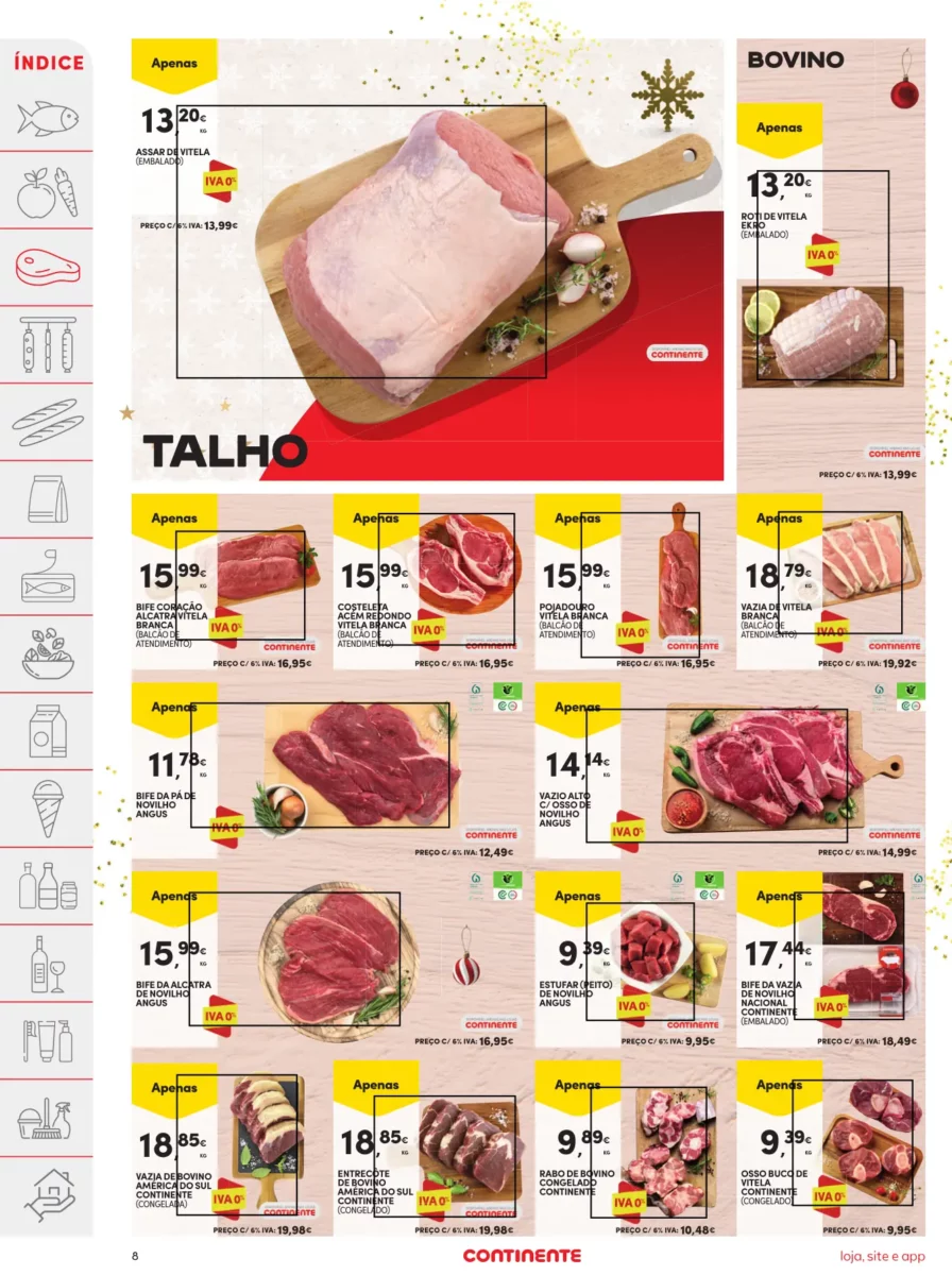 Folheto Continente (12 a 18 dezembro)