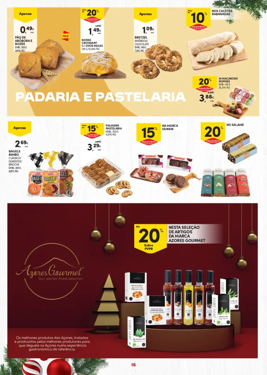 Folheto Continente A&ccedil;ores (7 a 24 dezembro)