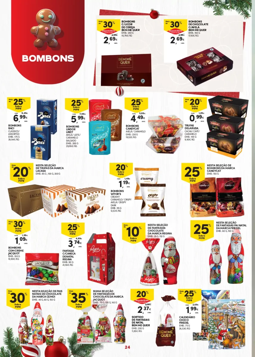 Folheto Continente A&ccedil;ores (7 a 24 dezembro)