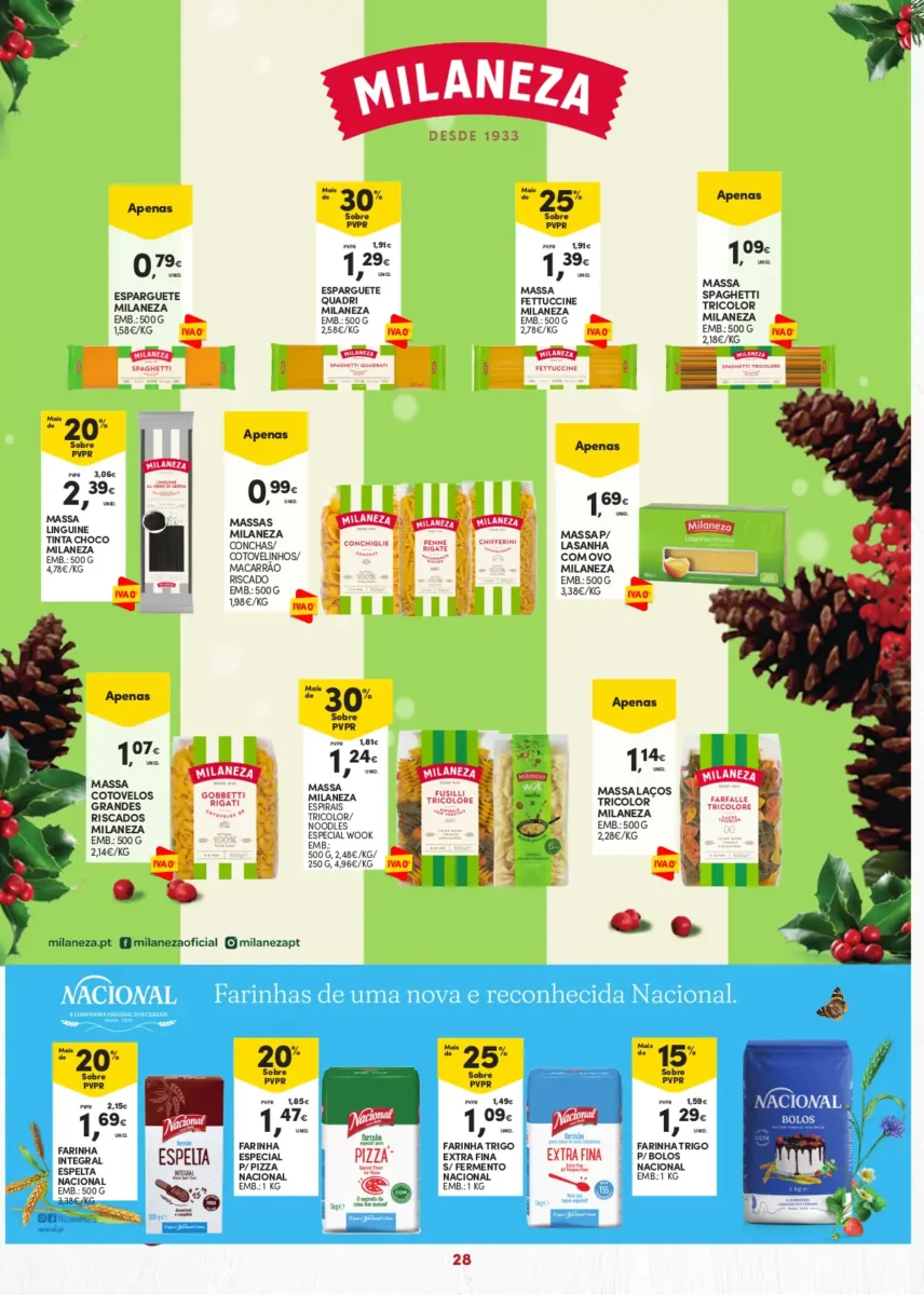 Folheto Continente A&ccedil;ores (7 a 24 dezembro)