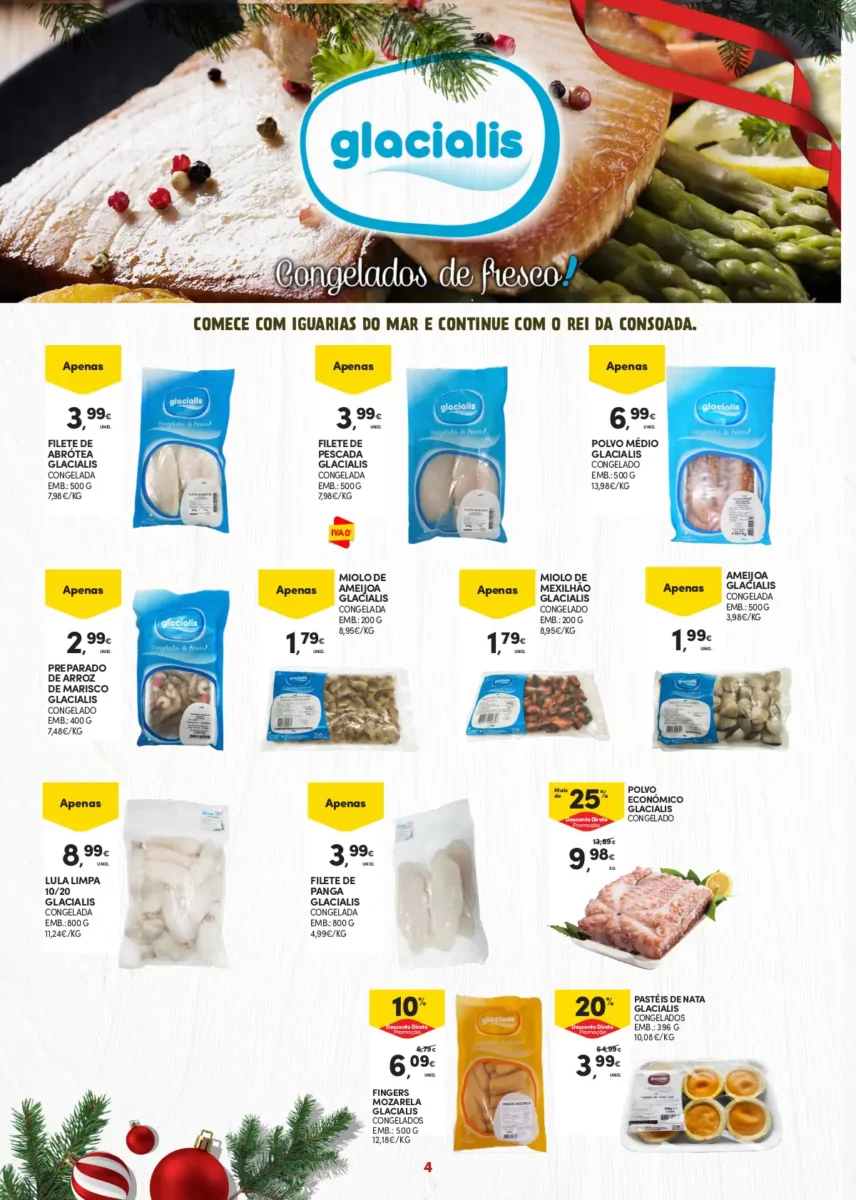 Folheto Continente A&ccedil;ores (7 a 24 dezembro)